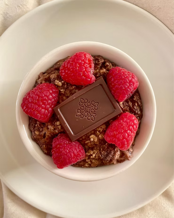 Raspberry and Baobab Baked Oats