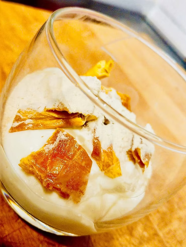 Yogurt with Baobab and Dried Mango