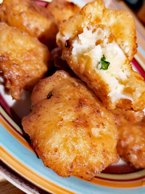 Cauliflower and Baobab Fritters