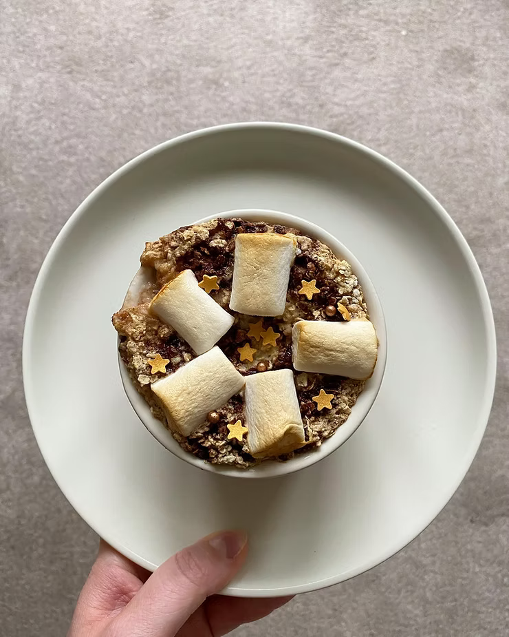 Chocolate S'mores and Baobab Baked Oats