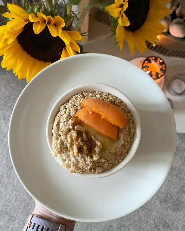Apricot and Baobab Baked Oats