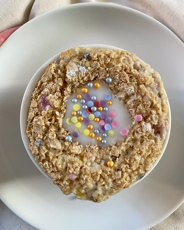 Birthday Cake with Baobab Baked Oats