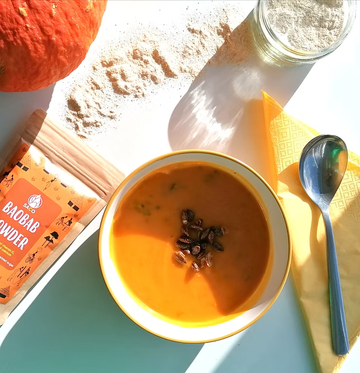 Pumpkin and Baobab Soup