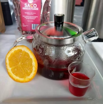 Hibiscus and Orange Tea